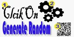 Toradh íomhá ar Random QR Code Generator