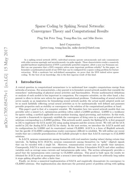 Toradh íomhá ar Example of Sparse Coding Psychology