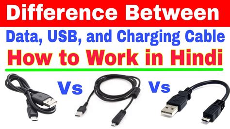 Image result for USBC Charging vs Data Cable