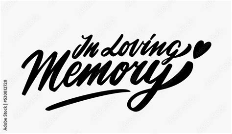 Image result for In Loving Memory Script Lettering Arched