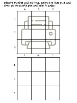Grid Drawing Computer に対する画像結果
