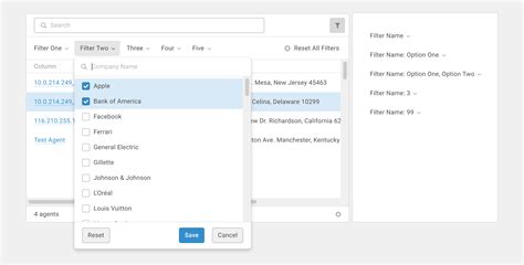 Image result for Reset Filter UI