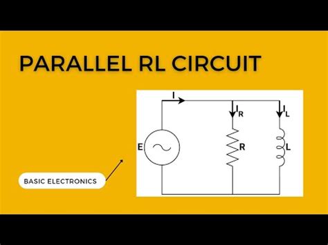Image result for RL Parallel Circuit Line Current