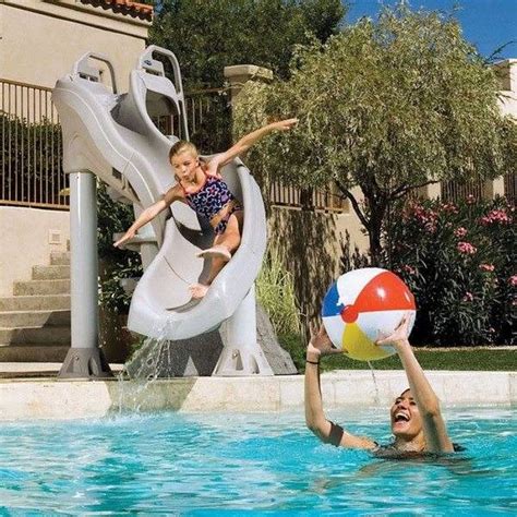 Image result for Plastic Pool Slide