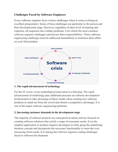 Toradh íomhá ar Common Challenges in Software Engineering