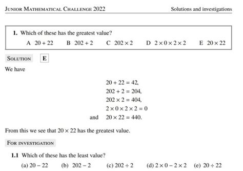 Image result for Math Challenge Questions