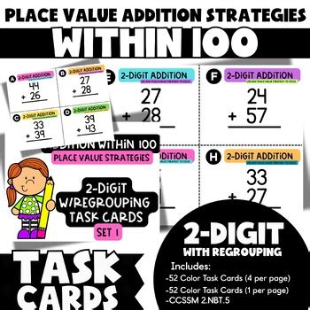 Image result for 2-Digit Place Value Addition Strategies