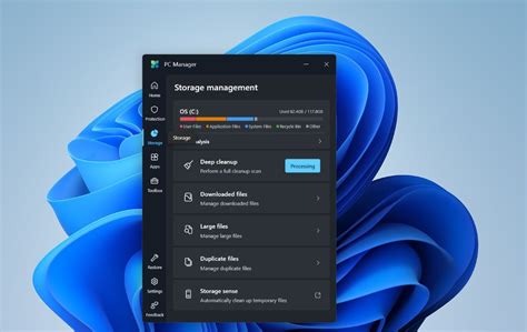 PC Manager Windows 11 に対する画像結果