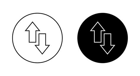 Image result for Upward and Downward Arrow Symbol