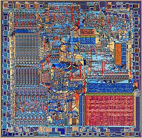 Toradh íomhá ar Intel Integrated Circuit