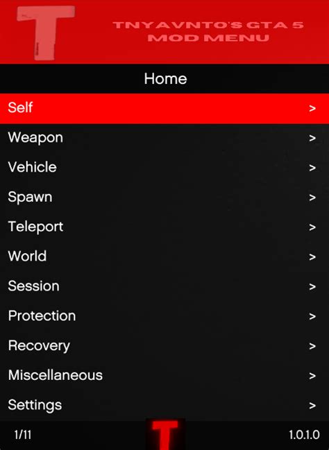 Image result for Xenos GTA Mod Menu