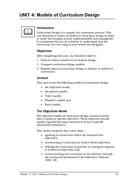 Toradh íomhá ar Kerr Model of Curriculum Development