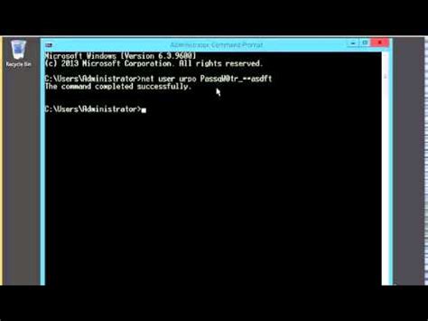 Bildergebnis für How to Change Password From Command Prompt
