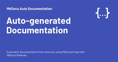 Image result for Python Auto-Documentation