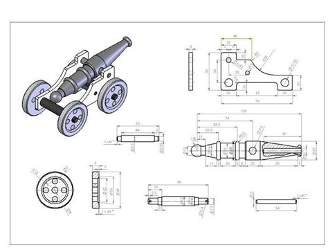 Best 295 Mechanical drawings / Blueprints / CAD Drawings ideas on ...