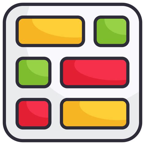 Image result for Layout Icon Color