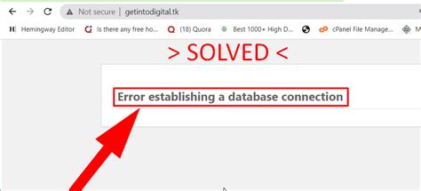 Image result for Database Database Connecting Error