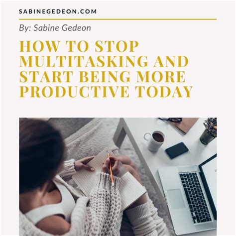 Image result for Avoid Multitasking