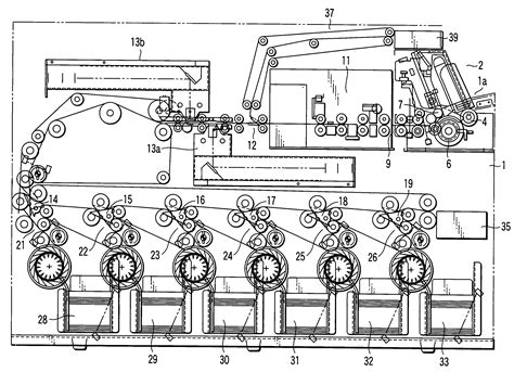 Image result for Side View Drawing of a Paper Machine