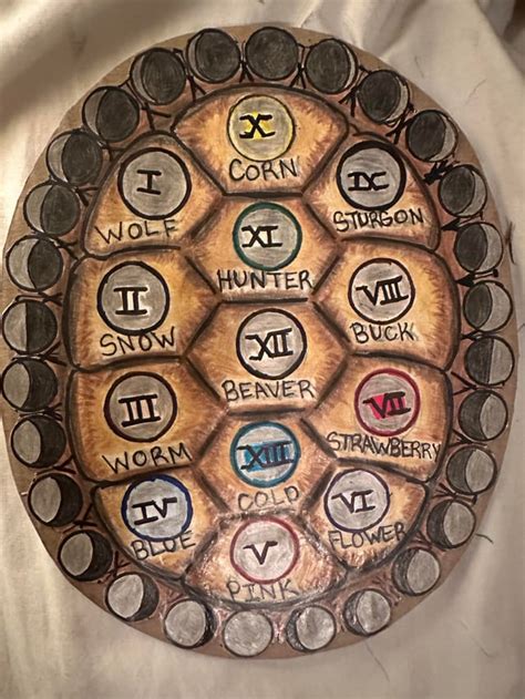 Toradh íomhá ar Turtle Shell Calendar