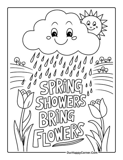 Image result for Colouring Kids Spring