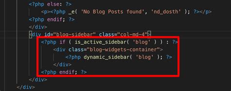 Résultat d’images pour Sidebar.php