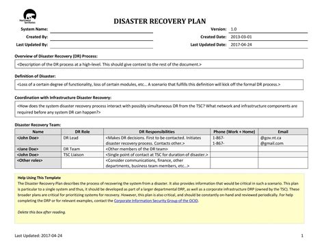 Image result for Disaster Recovery Procedure