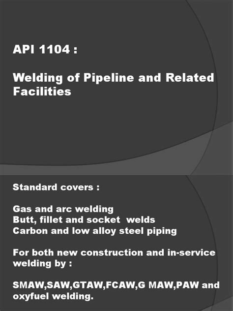 Image result for API 1104 Weld Test