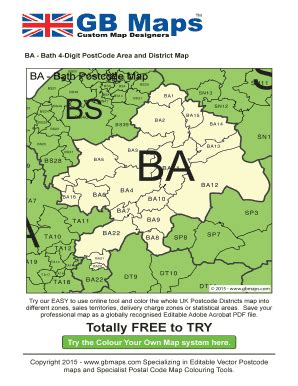 Image result for Bath Postcode Map