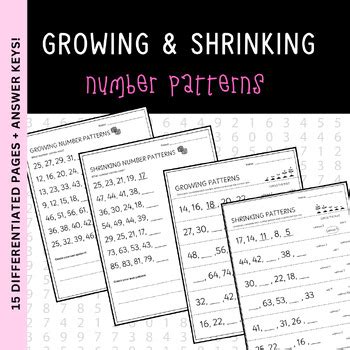 Image result for Growing Number Patterns