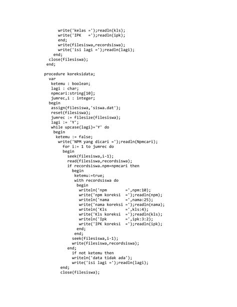 Image result for Pascal File