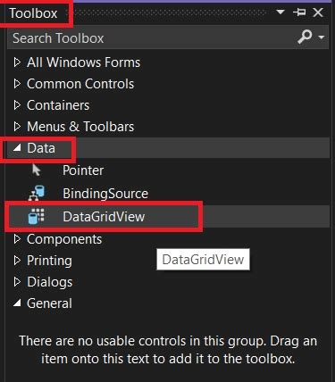 Image result for Modern GUI Database WinForms