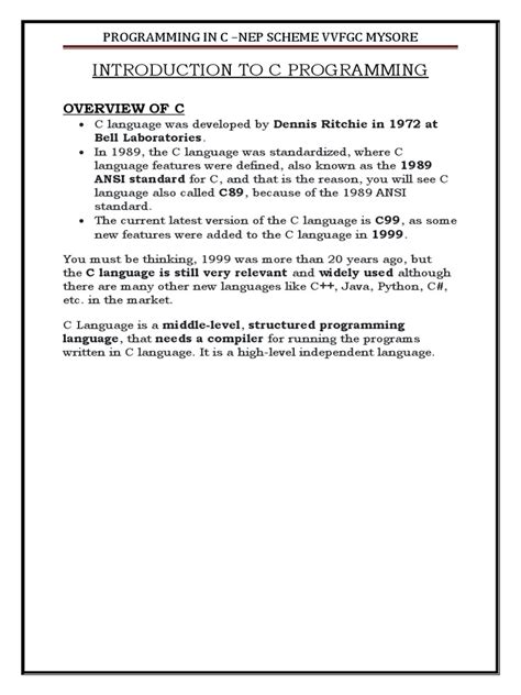 Image result for C Programming PDF