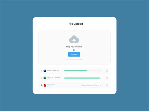 Image result for File Upload UI/UX