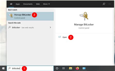 Image result for Open BitLocker