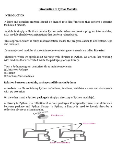 Image result for Introduction to Modules and Importing Modules in Python