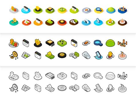 Image result for Vector Customizable Icon Isometric