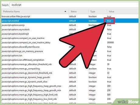 Image result for Enable JavaScript in Firefox Browser
