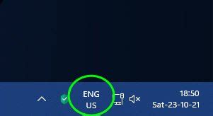 Image result for Language Icon in Taskbar Windows 11