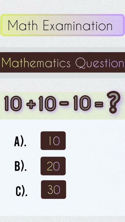 Toradh íomhá ar Basic Math Examination