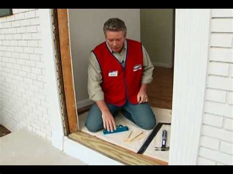 Image result for How to Install Pre Hung Exterior Door