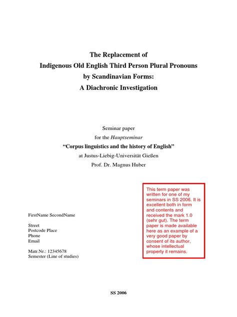 Image result for Term Paper Example