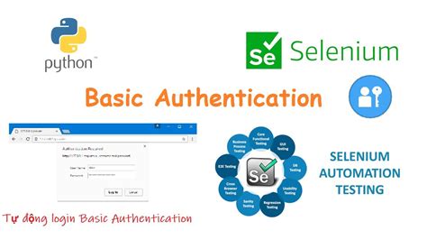 Toradh íomhá ar Selenium Basic Authentication