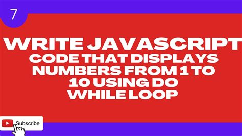 Image result for JavaScript Program Generate Number 20 to 1 Using Do While