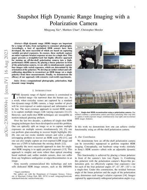 Image result for High Dynamic Range Camera Sensor
