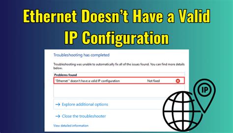 Valid IP Configuration に対する画像結果