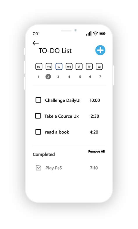 Image result for Fluent UI Today To-Do List Example with Check Off Yesterday