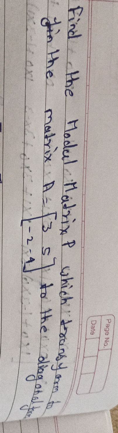 Afbeeldingsresultaten voor Diagonal Form Matrix