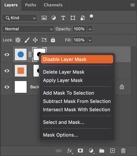 How to Add a Mask Layer に対する画像結果
