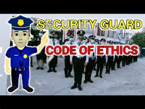 Image result for Code of Conduct Security Guard